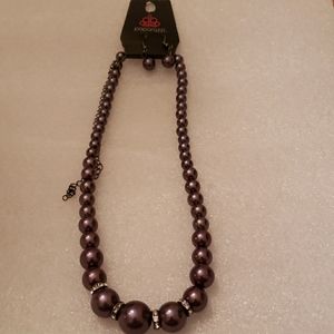 Pearl short pearl necklace